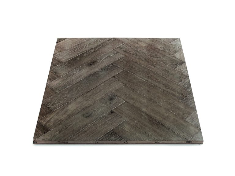 Plancher vieilli Parquets décoratifs Baton rompu - Herringbone - Teinte 5a