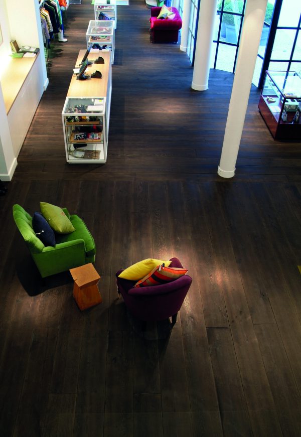 Plancher vieilli Collection Cottage Black chestnut - Image 2