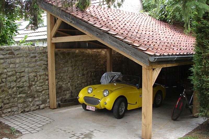 Carport devant maison - nouvelle tendance