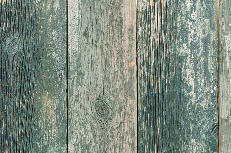 Canadian original painted cladding Green