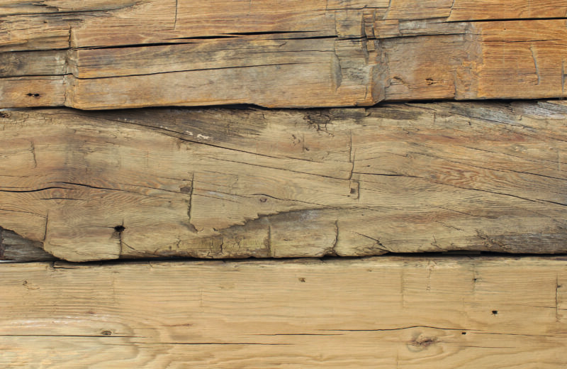 Old canadian cladding Rough jacket boards
