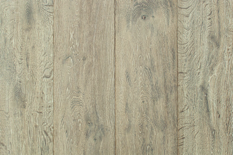 Reclaimed Old oak flooring grey brushed and bleached