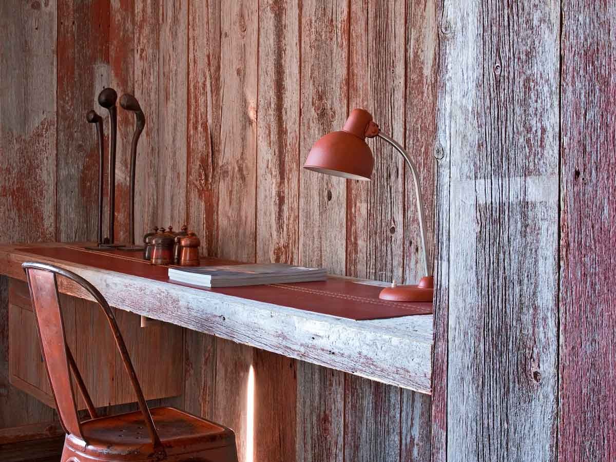 Bardage ancien européen Fond de wagon tilewood brut