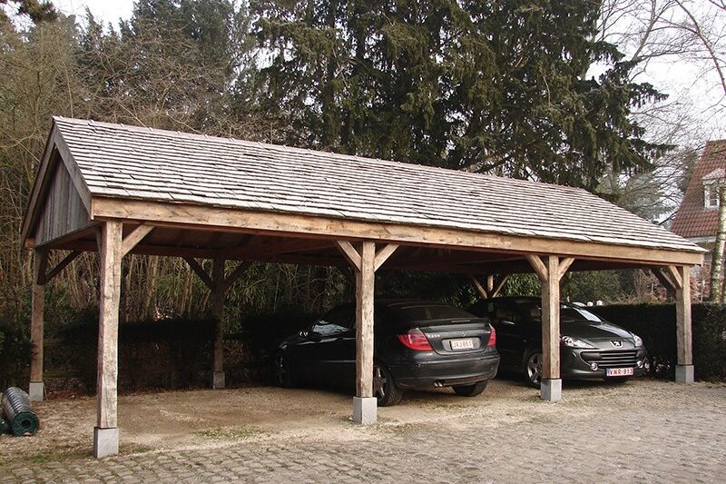 Carport devant maison - nouvelle tendance