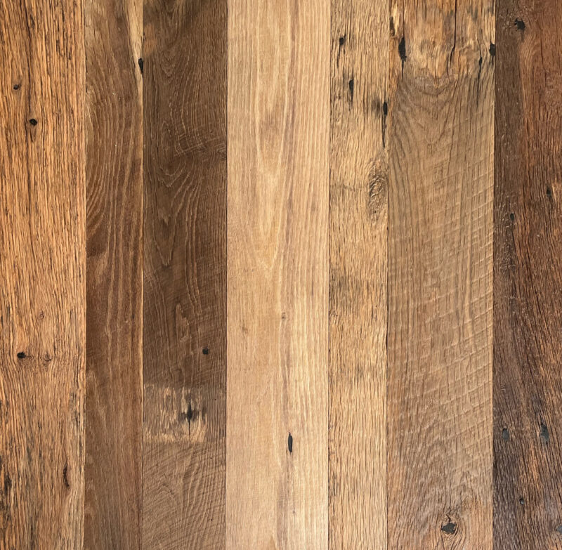 Reclaimed canadian oak flooring