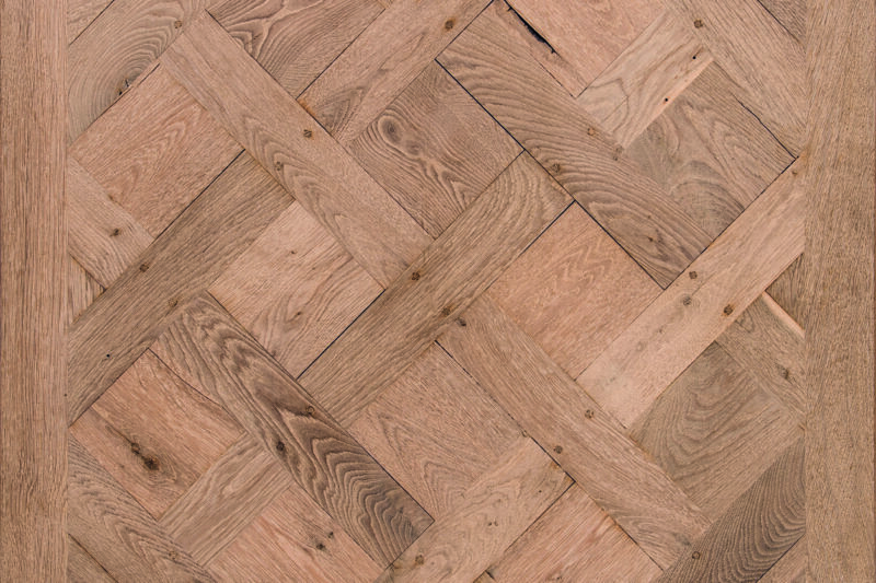 Plancher ancien Versailles fond de wagon naturel brossé