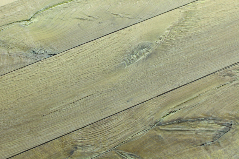 Aged flooring Crack Wood collection Smoked