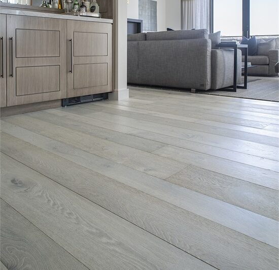 Aged flooring Home collection Light grey