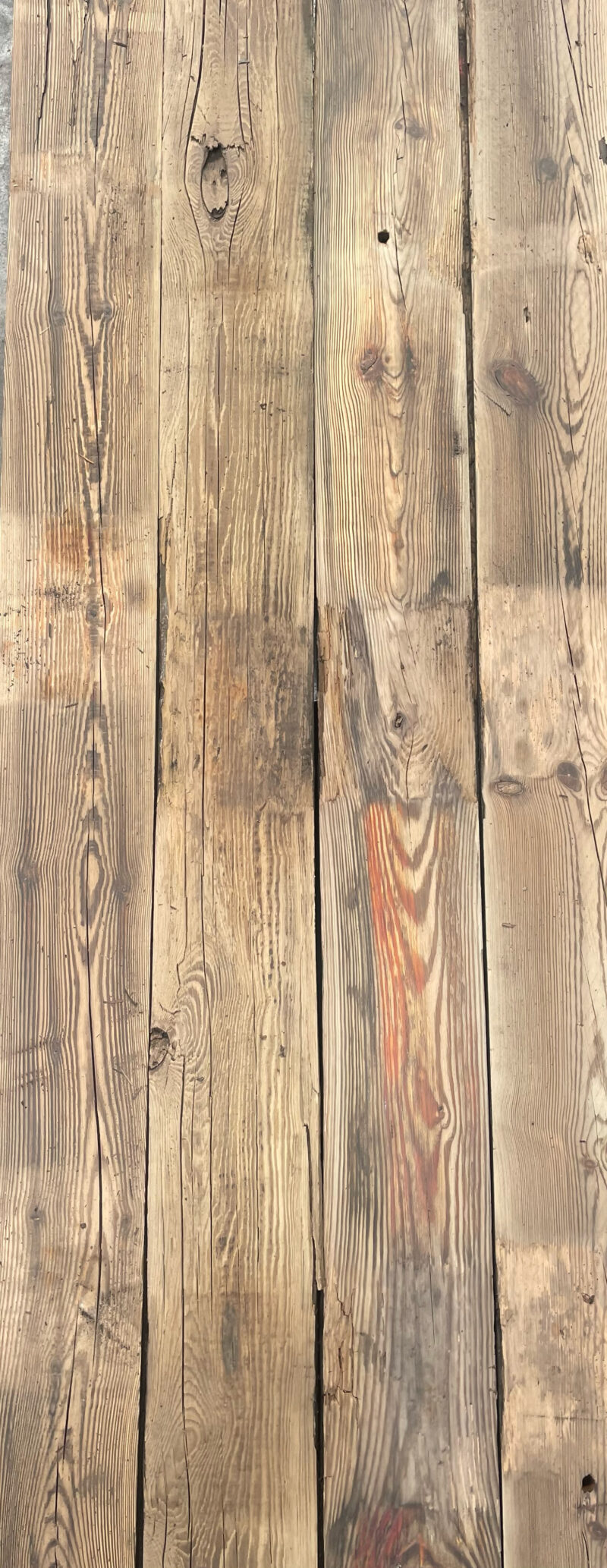 Decking – Pine wagon floor – 62,57 m2 – 119