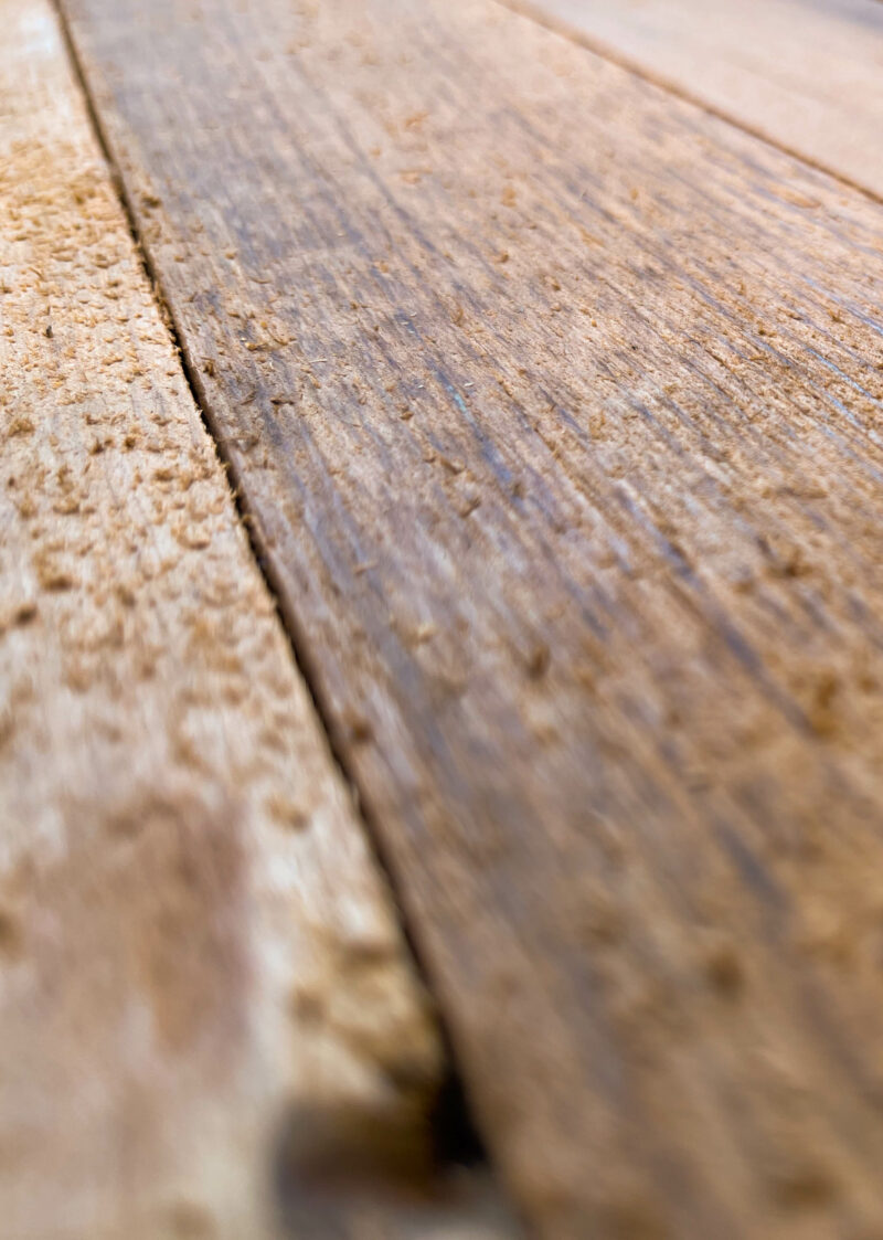 Bardage – Prepbrown déligné & raboté – 20,30 m2 – 111