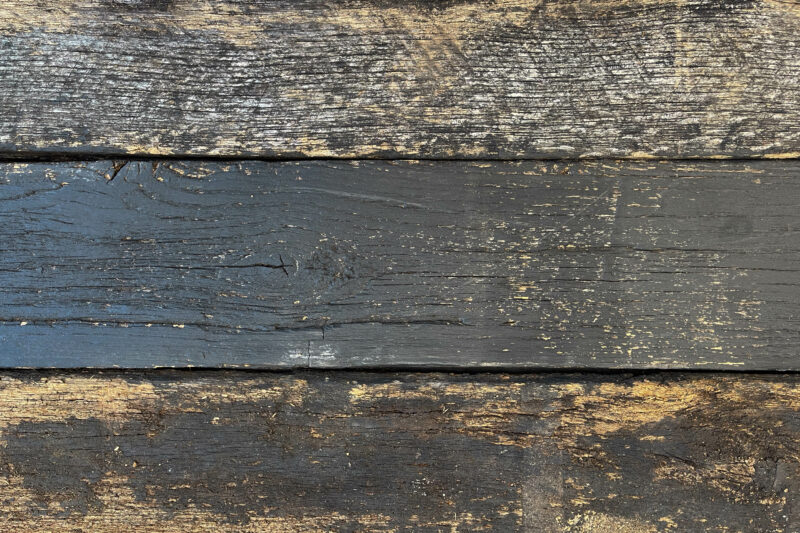 Cladding – USA black painted oak – 16,70 m2 – 80