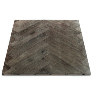 Aged flooring Decorative parquets Baton rompu - Herringbone - Teinte 5a